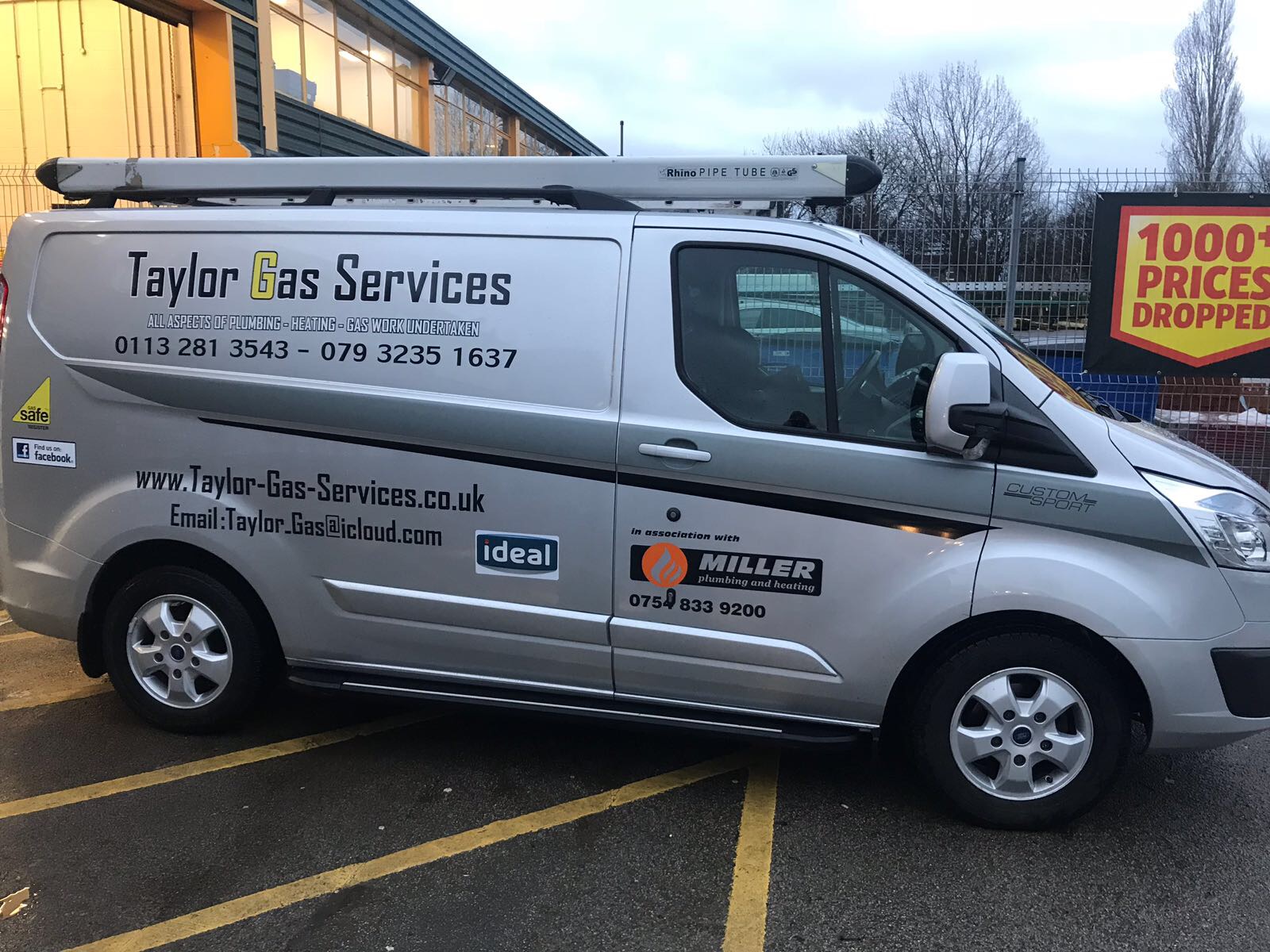 Taylor Gas Services van